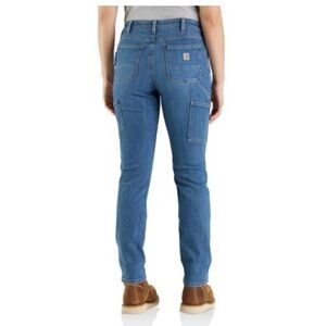 Carhartt Women's Relaxed Fit Blue Jeans